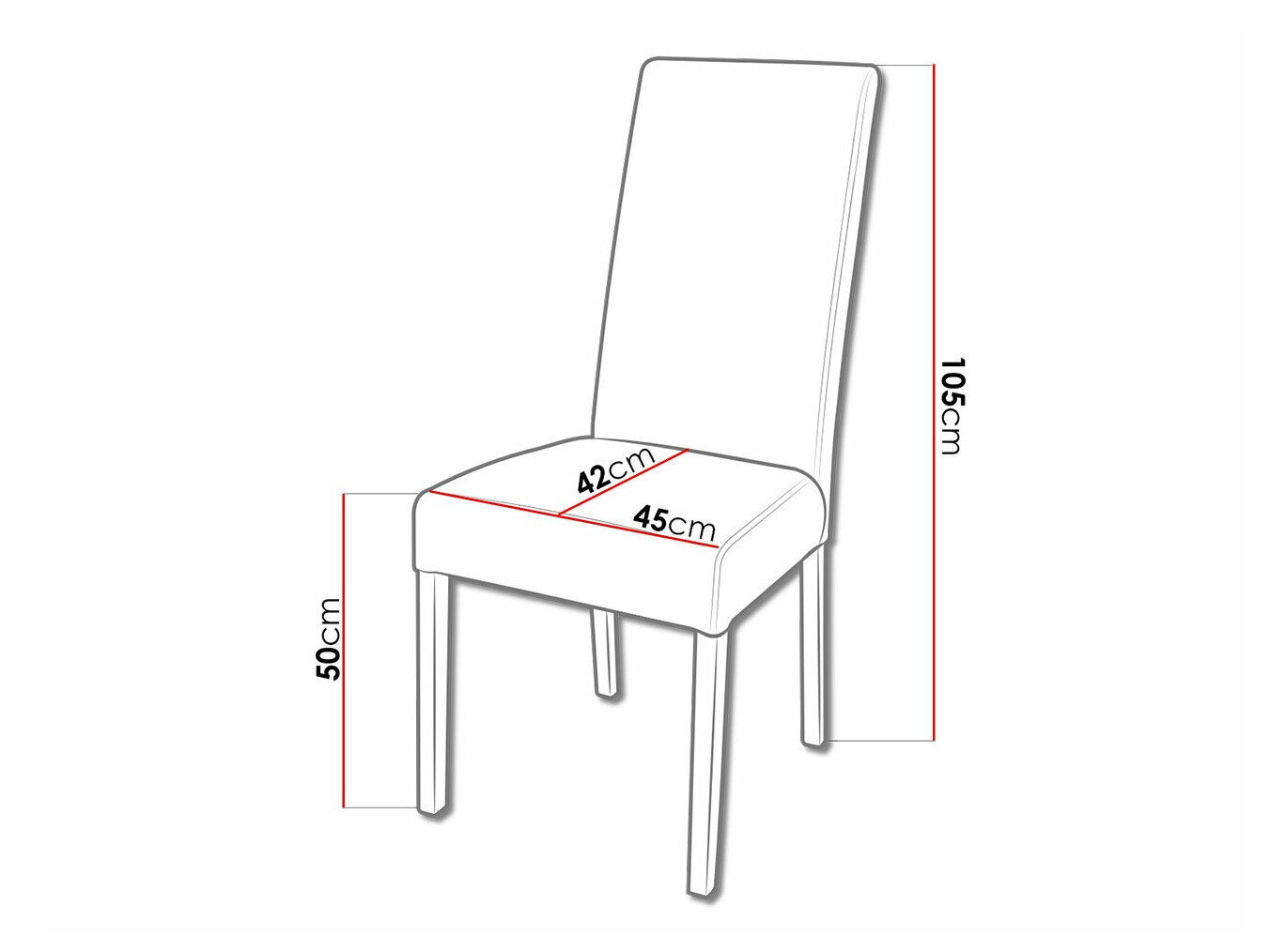 Stol Sparks 184 (Nød)