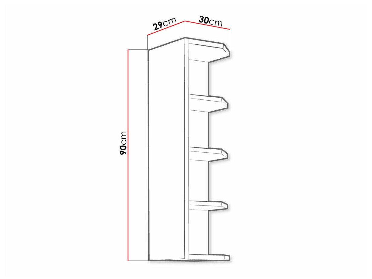 Vægreol Retro Grey 125