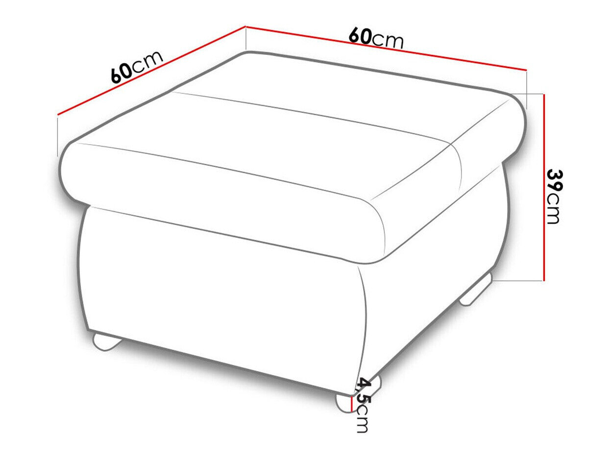 Puf Comfivo 122 (Uttario Velvet 2954)