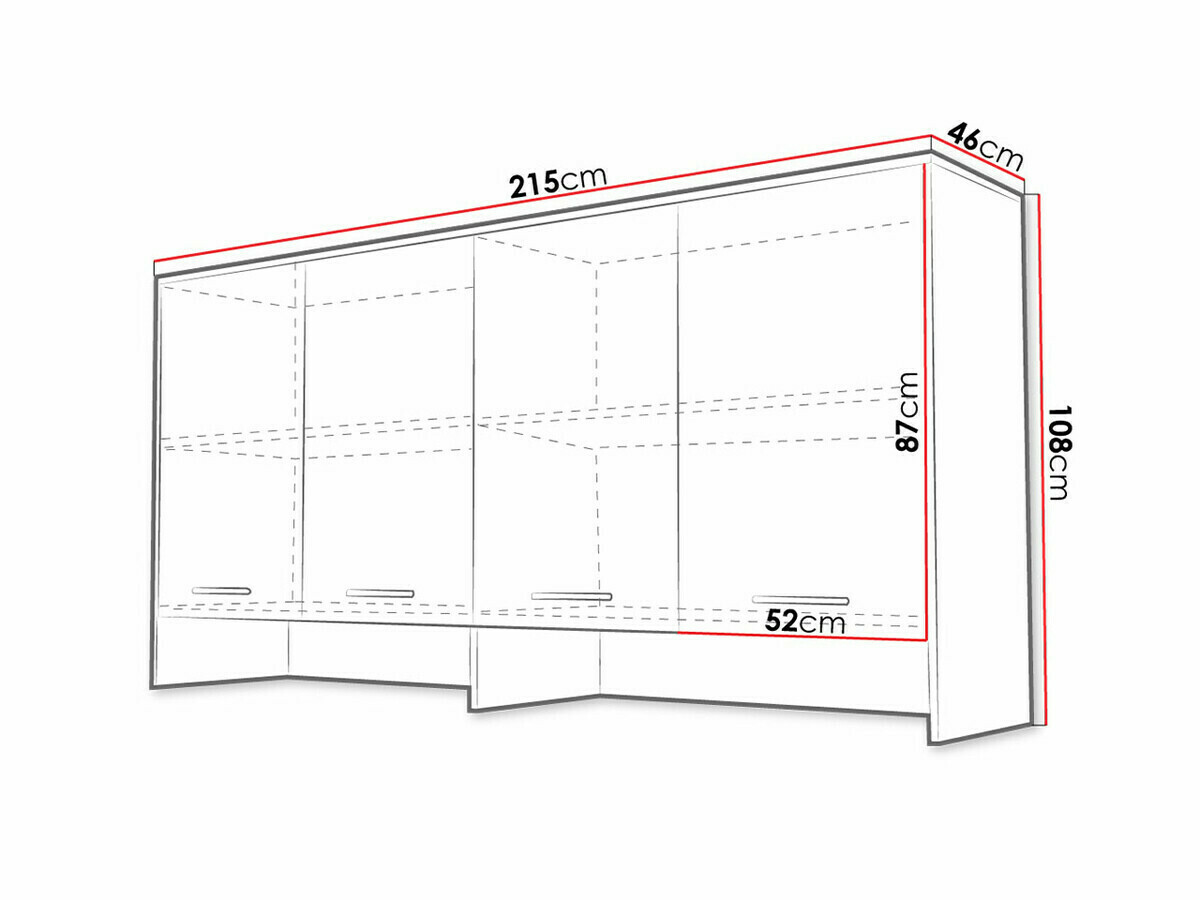 Skænk Concept Pro Lenart II (Grå)