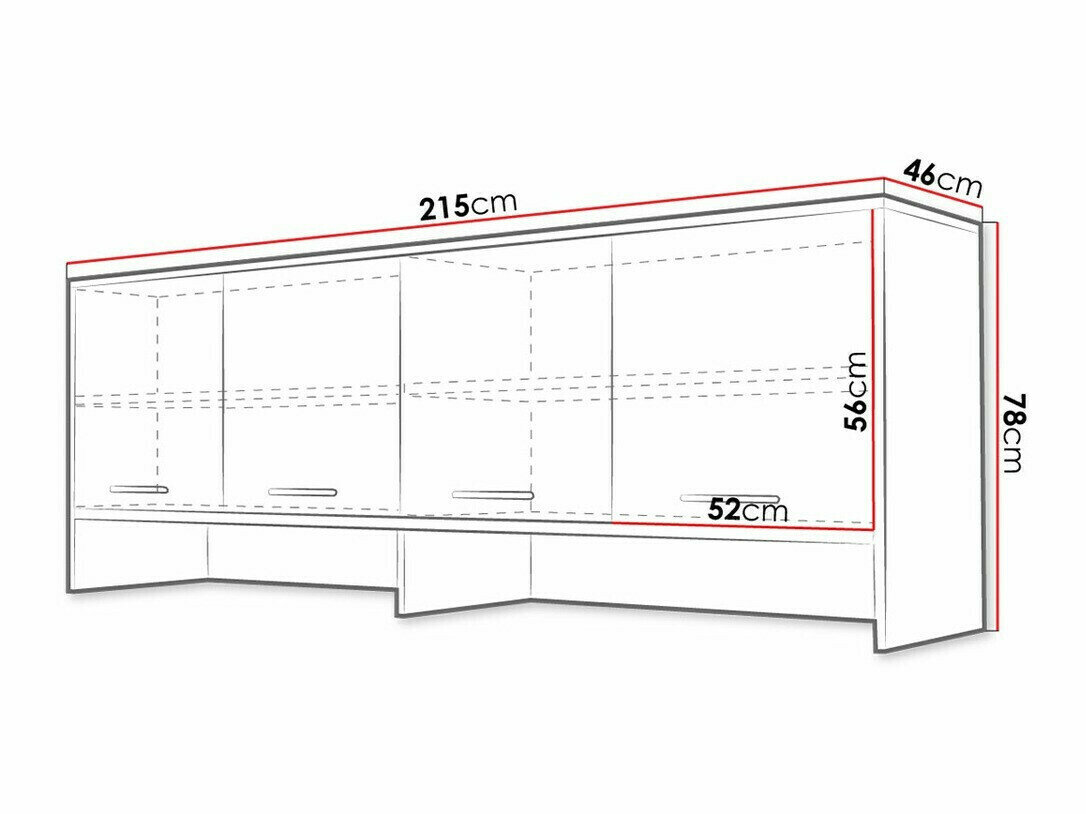 Skænk Concept Pro Lenart Levfere 113 (Grå)