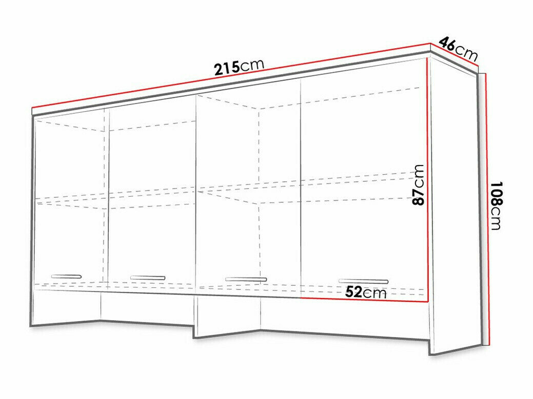 Skænk Concept Pro Lenart Levfere 114 (Hvid)