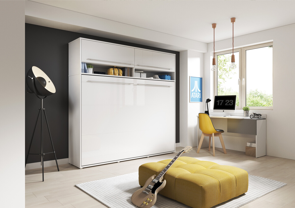 Vægseng Concept Pro Lenart IV (Hvid)