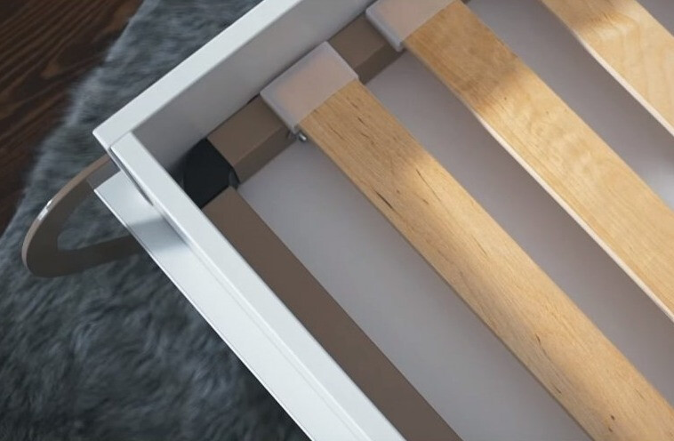 Vægseng Concept Pro Lenart IV (Hvid)