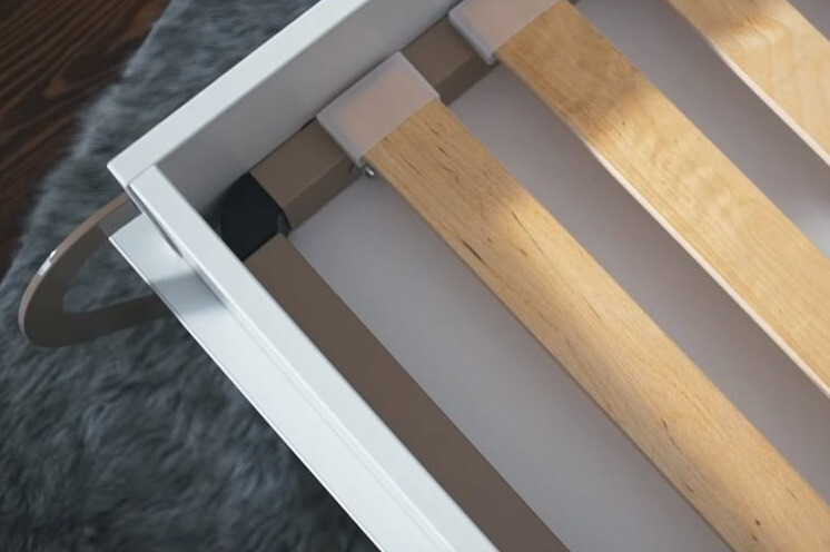 Vægseng Concept Pro Lenart IV (Hvid)