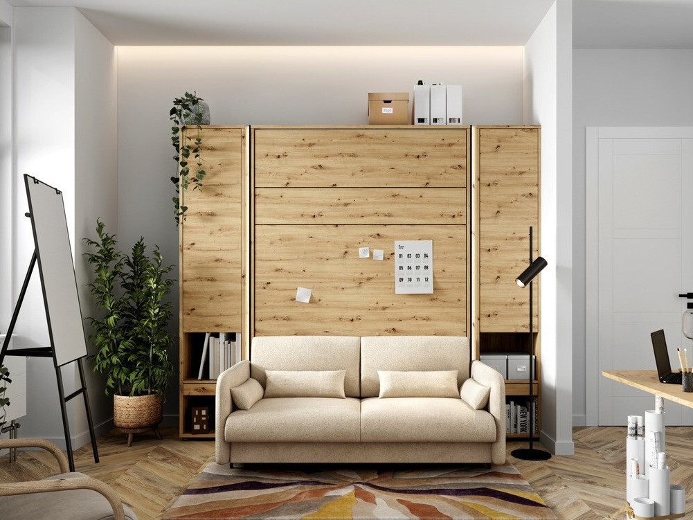Møbelsæt Concept Lenart VI (Artisan eg + Beige)