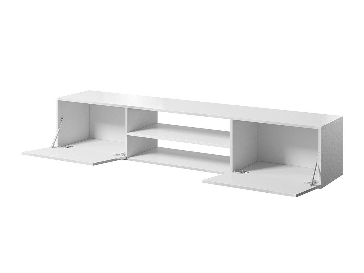 TV-bord Imago II (Sort + Blank sort)