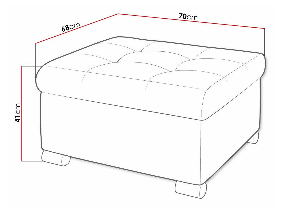 Puf Comfivo 115 (Uttario Velvet 2960)