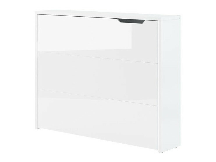 Hjørneskrivebord Concept Lenart (Hvid + Glansfuld hvid)