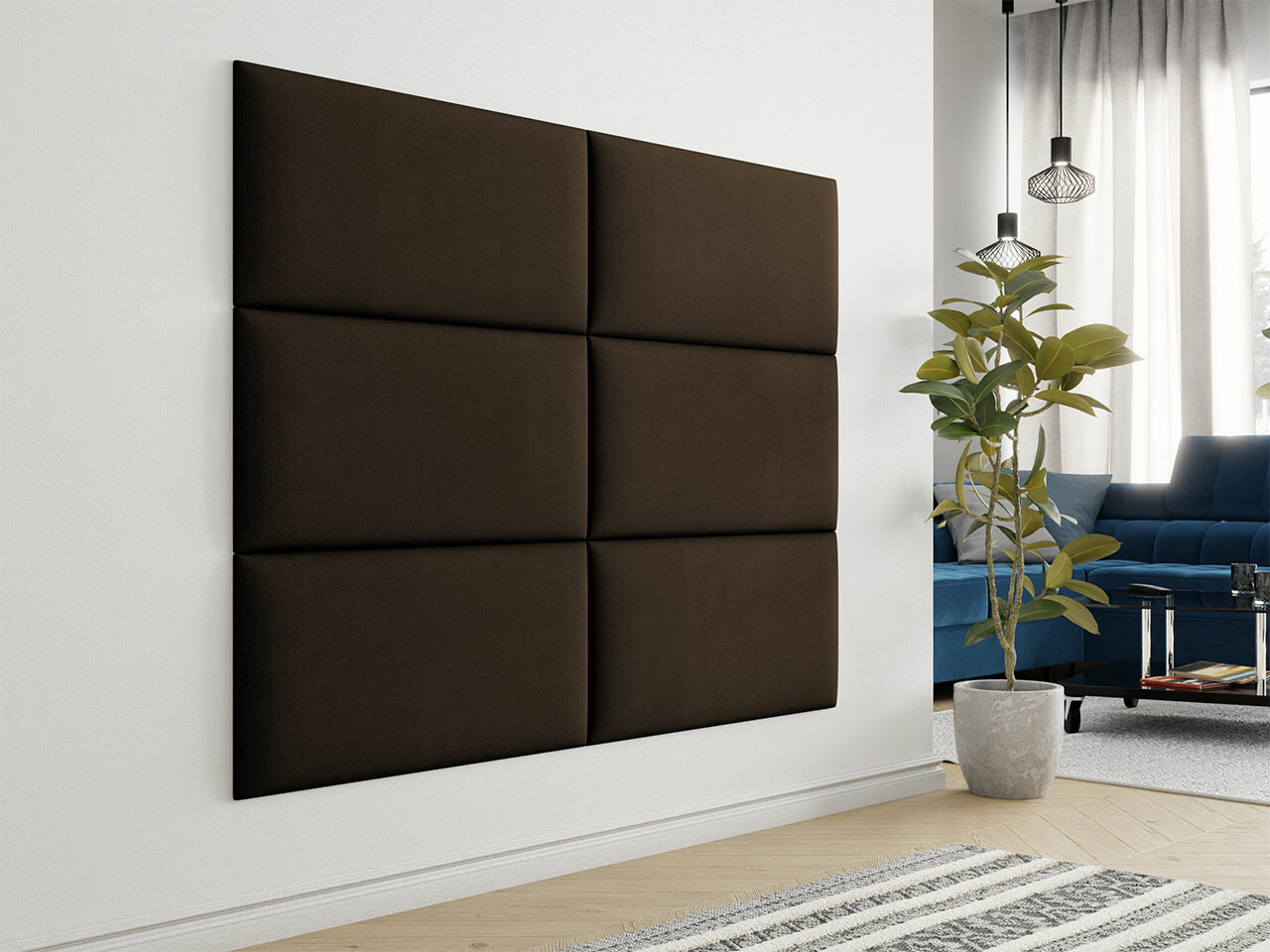 Blødt vægpanel Comfivo Ovis IX (Manila 04) (84x42)