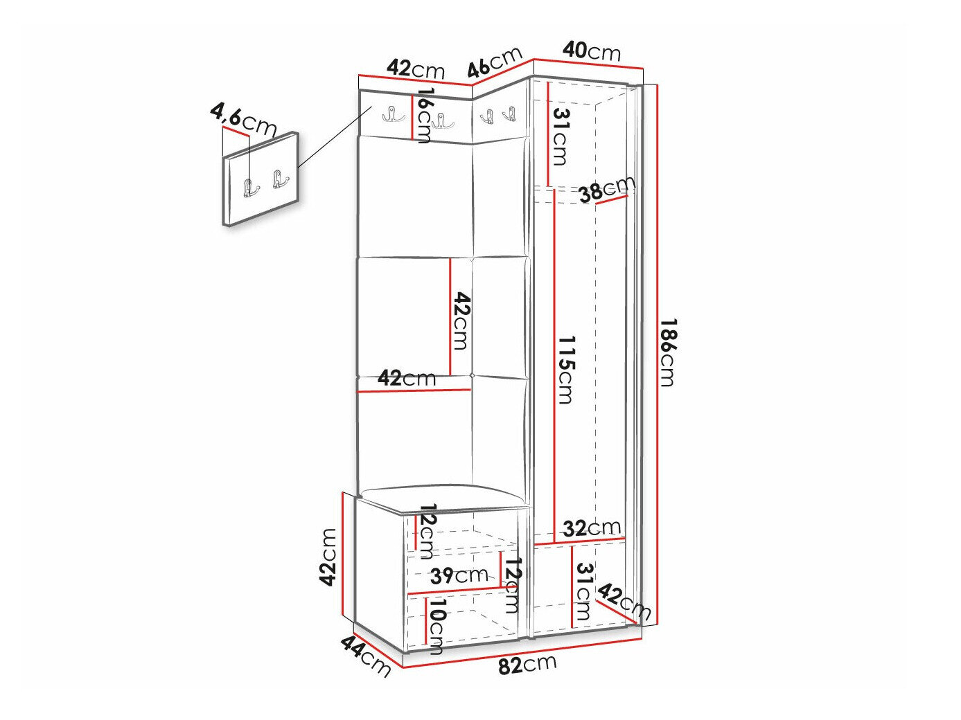 Entrésæt Hartford 390 (Manila 04)