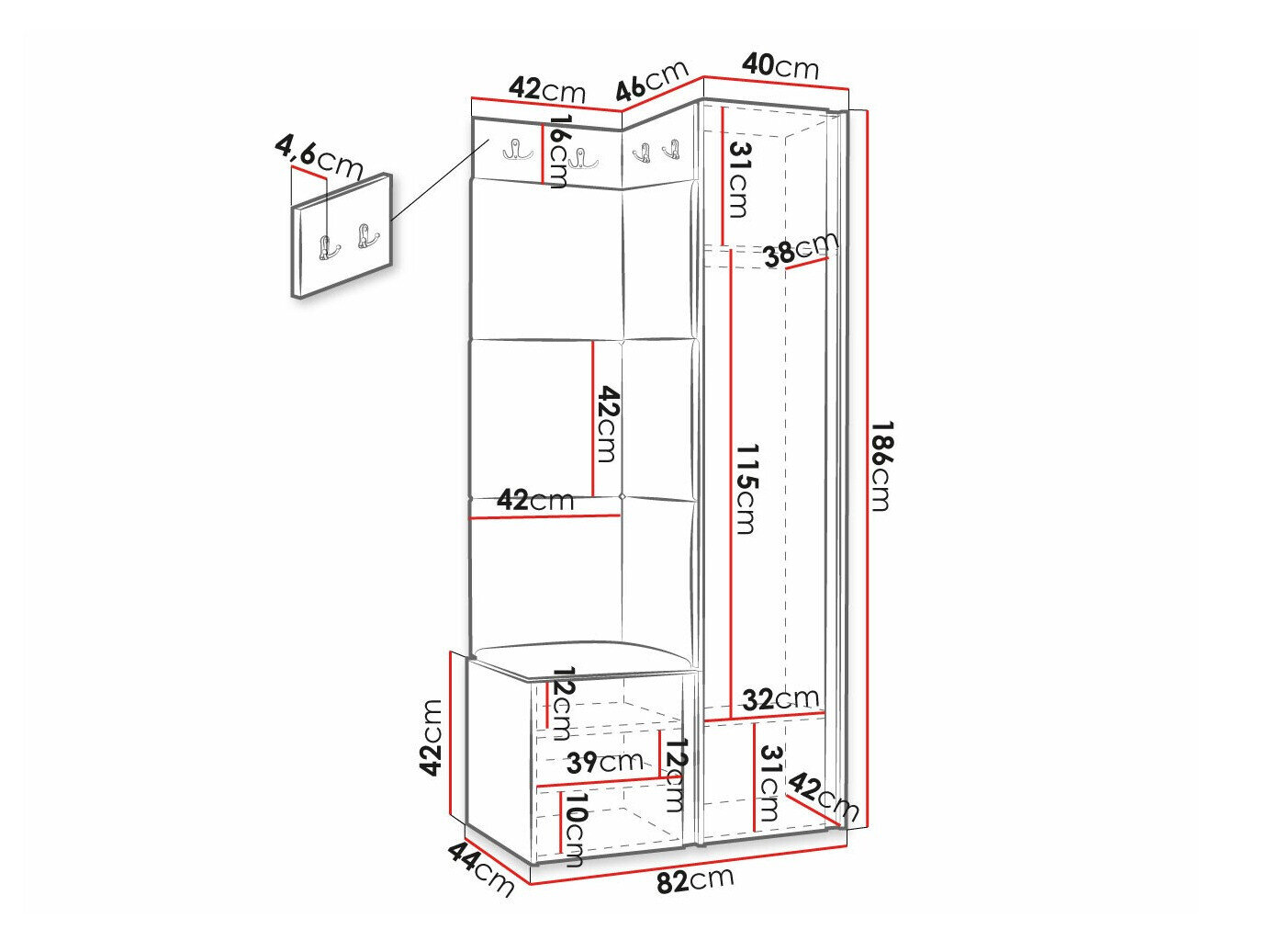 Entrésæt Hartford 390 (Manila 04)