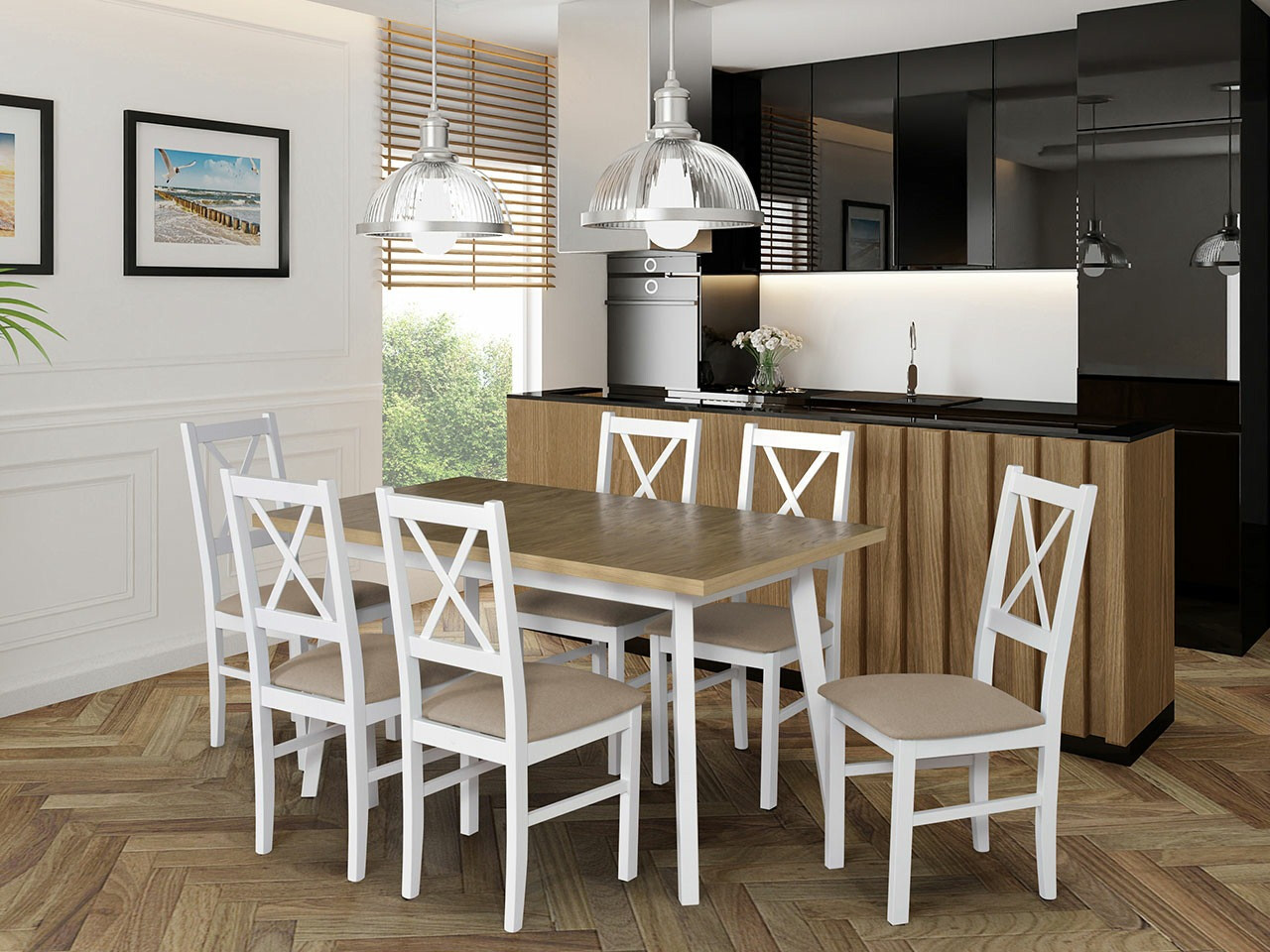Spisestuesæt Victorville 223 (Paros 2)