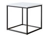 Sofabord Germantown 106 (Mat sort + Glansfuld hvid)