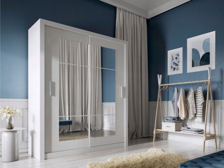 Garderobeskab Cirdelu 103 (Hvid)