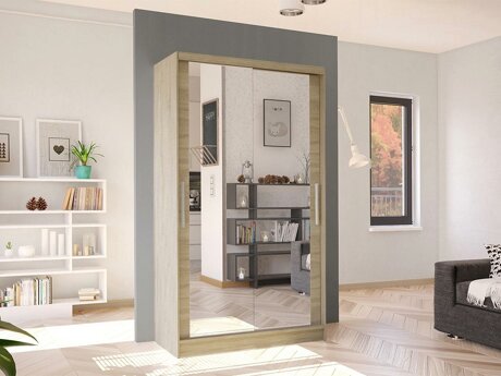 Garderobeskab Closico 165 (Sonoma eg)