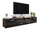 TV-bord Charlotte 117 (Blomme + Blank sort)