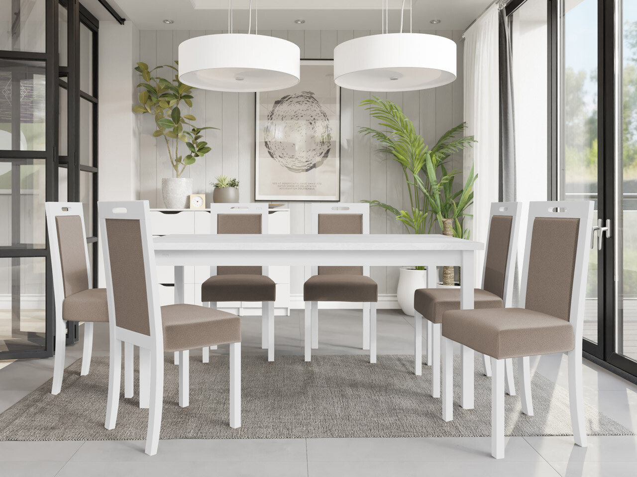 Spisestuesæt Victorville 262 (Paros 2)