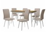 Spisestuesæt Victorville 291 (Sonoma eg + Hvid)