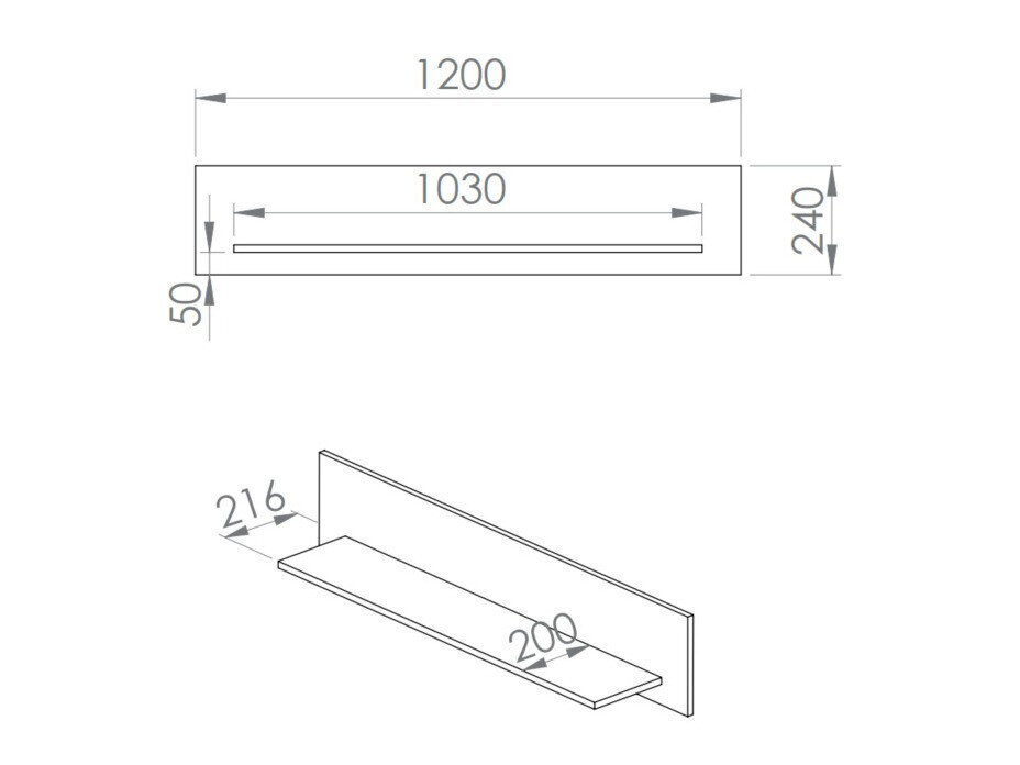 Vægreol Flonovu 107 (Mørkegrøn)