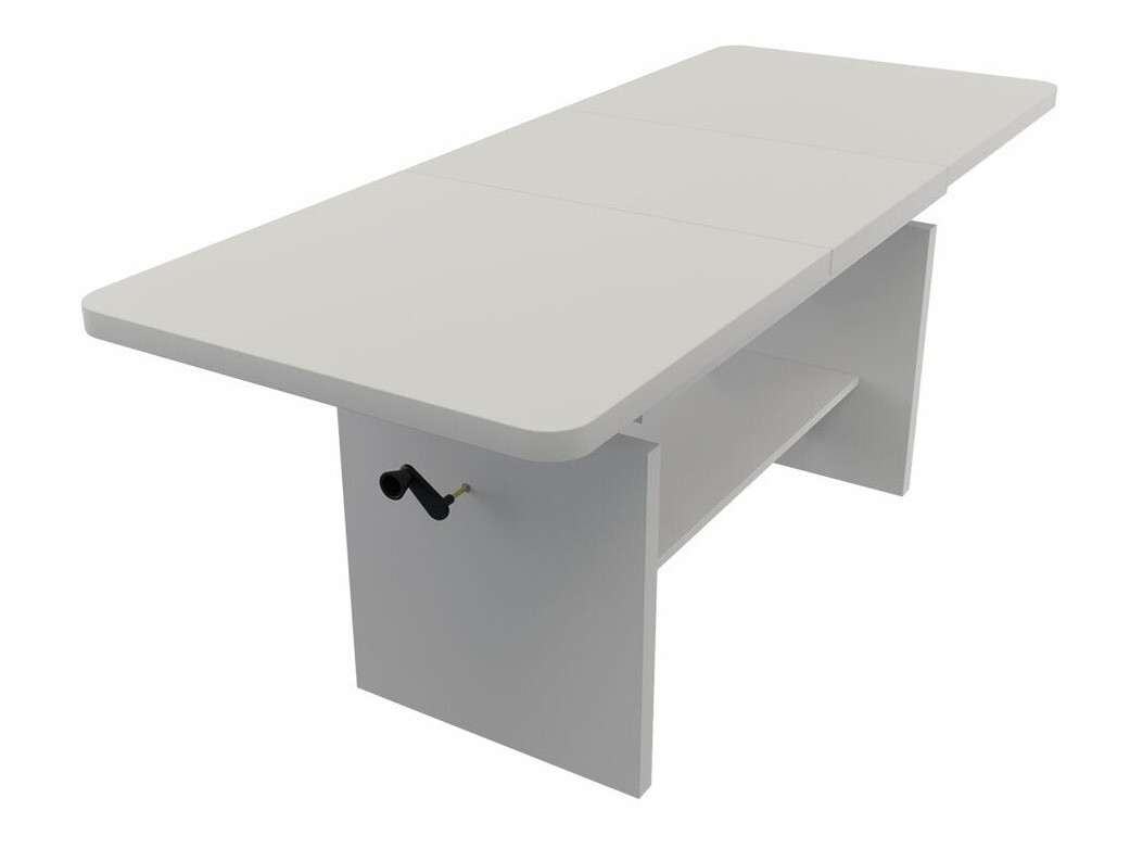 Transforming sofabord Stanton 108 (Hvid)