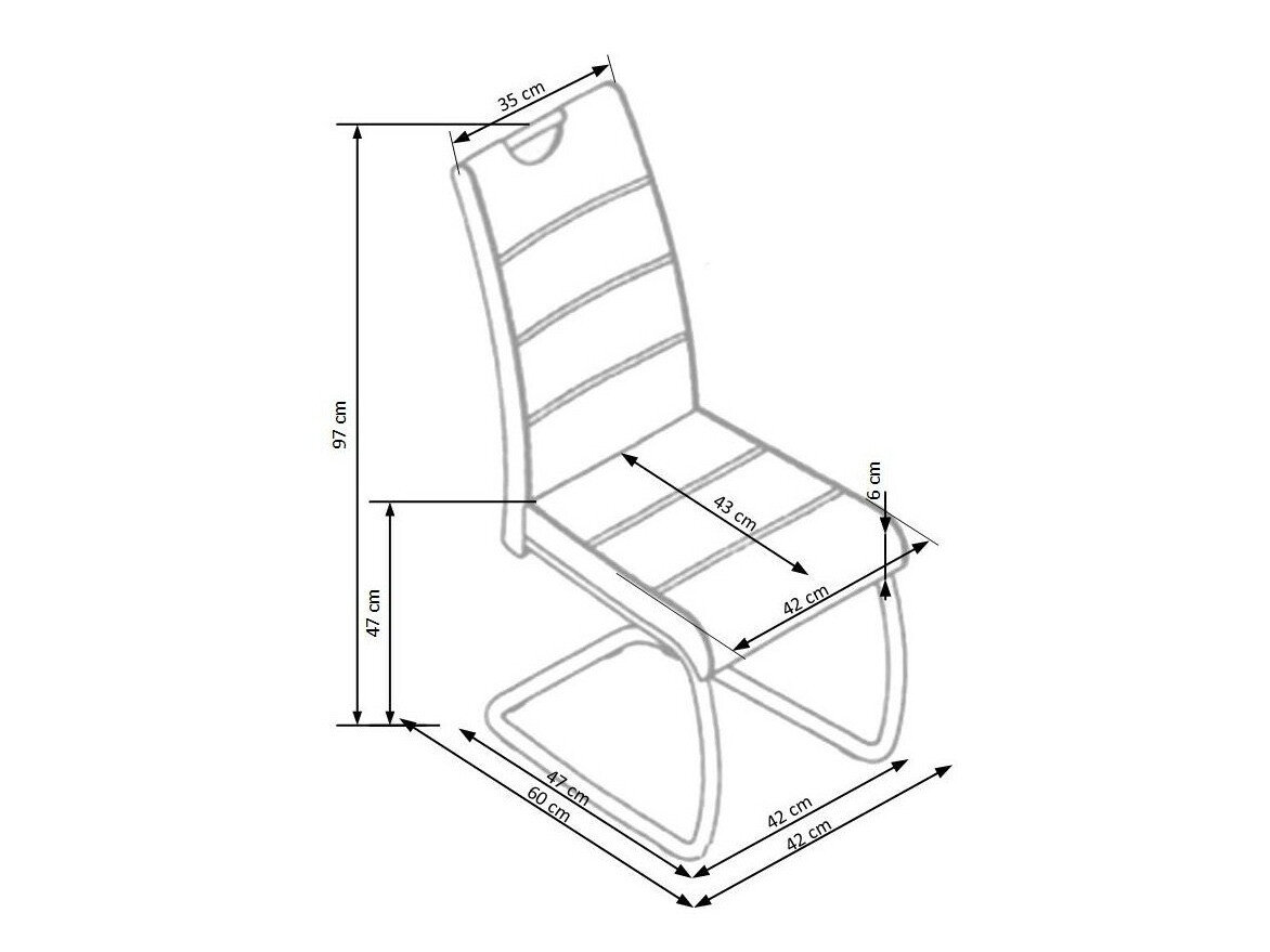 Stol Houston 255 (Beige)
