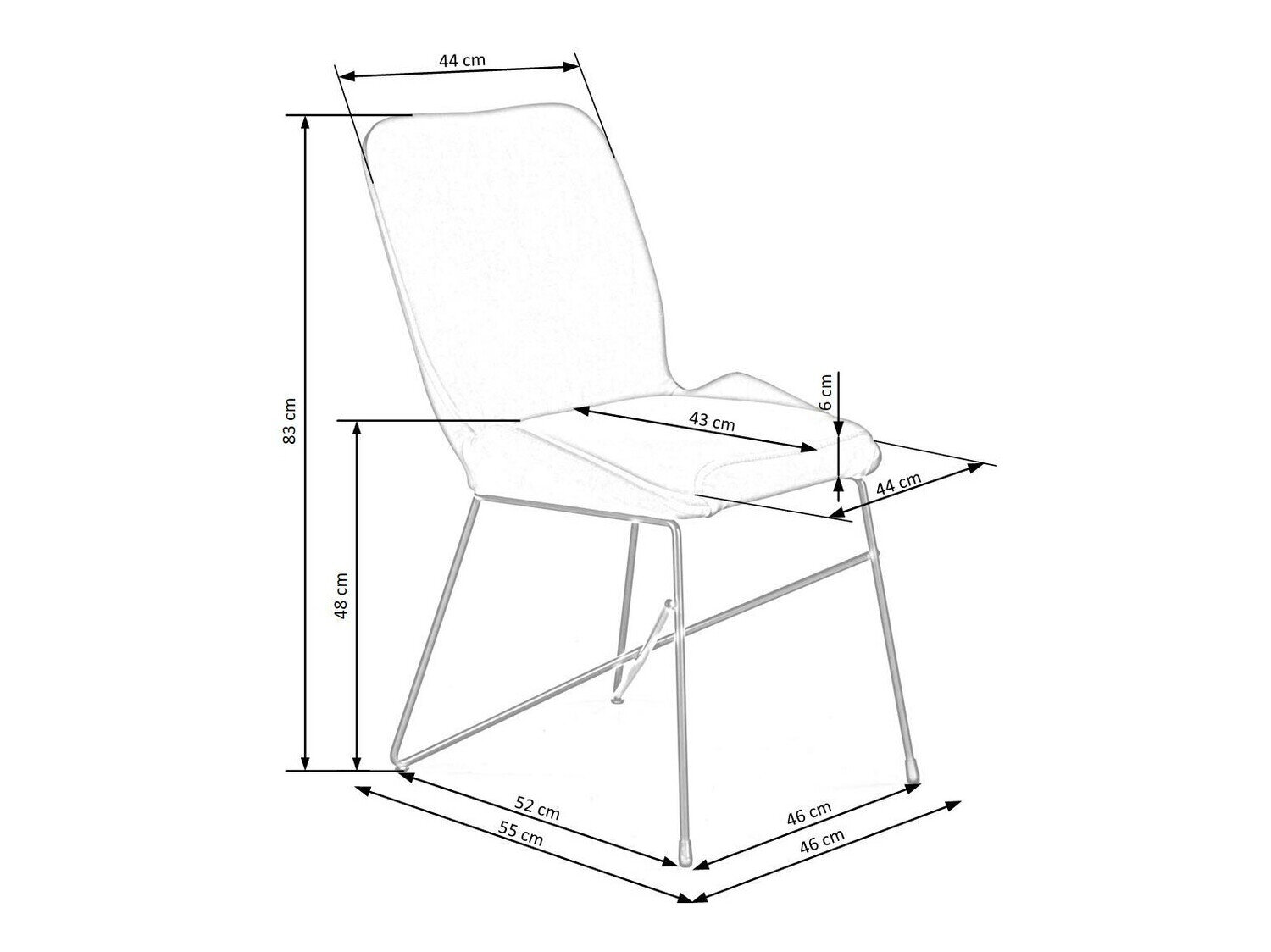 Stol Houston 930 (Mørkegrøn)