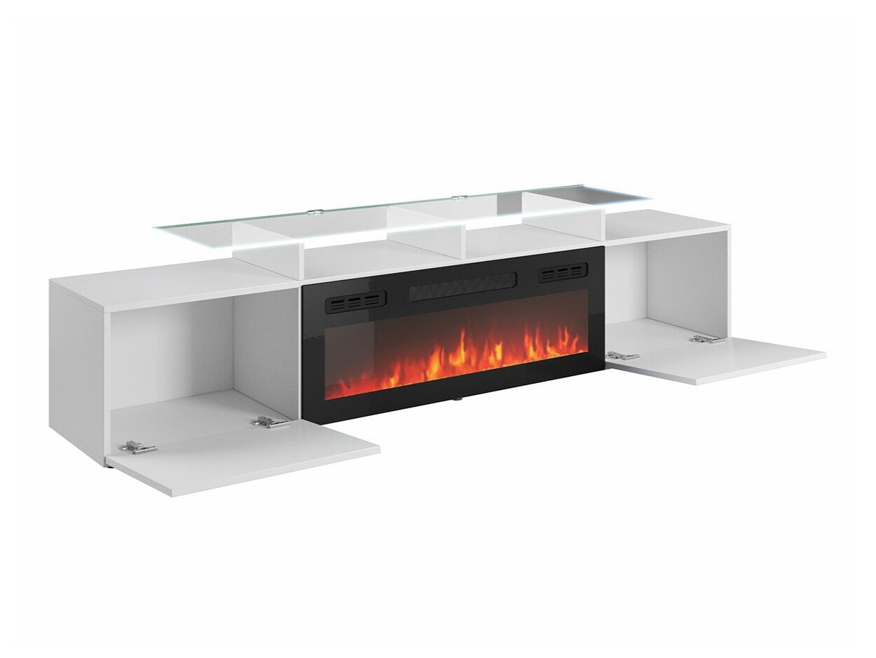 TV-bord Numerus (Sort + Blank sort)