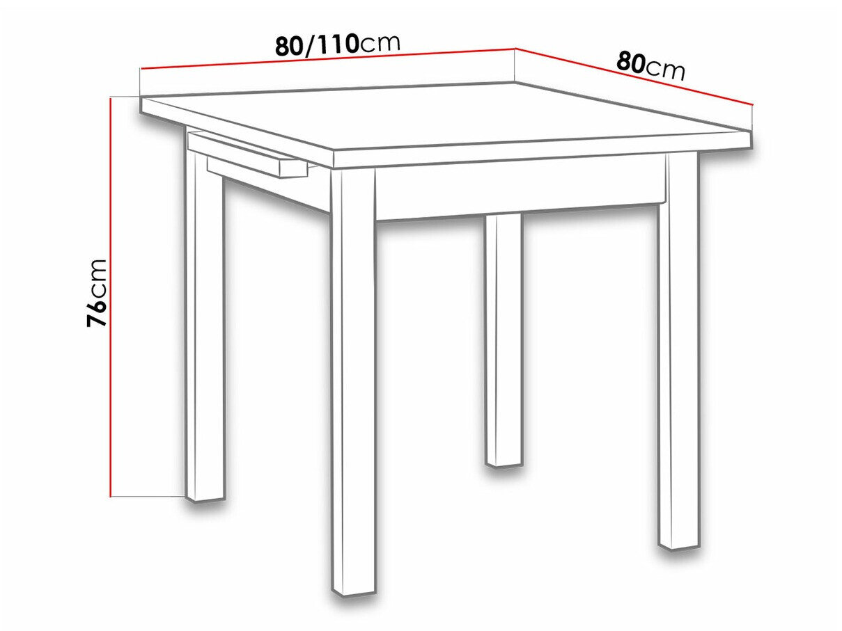 Bord Victorville 109 (Hvid)