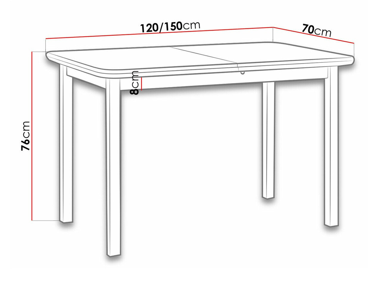 Bord Victorville 117 (Ahorn)