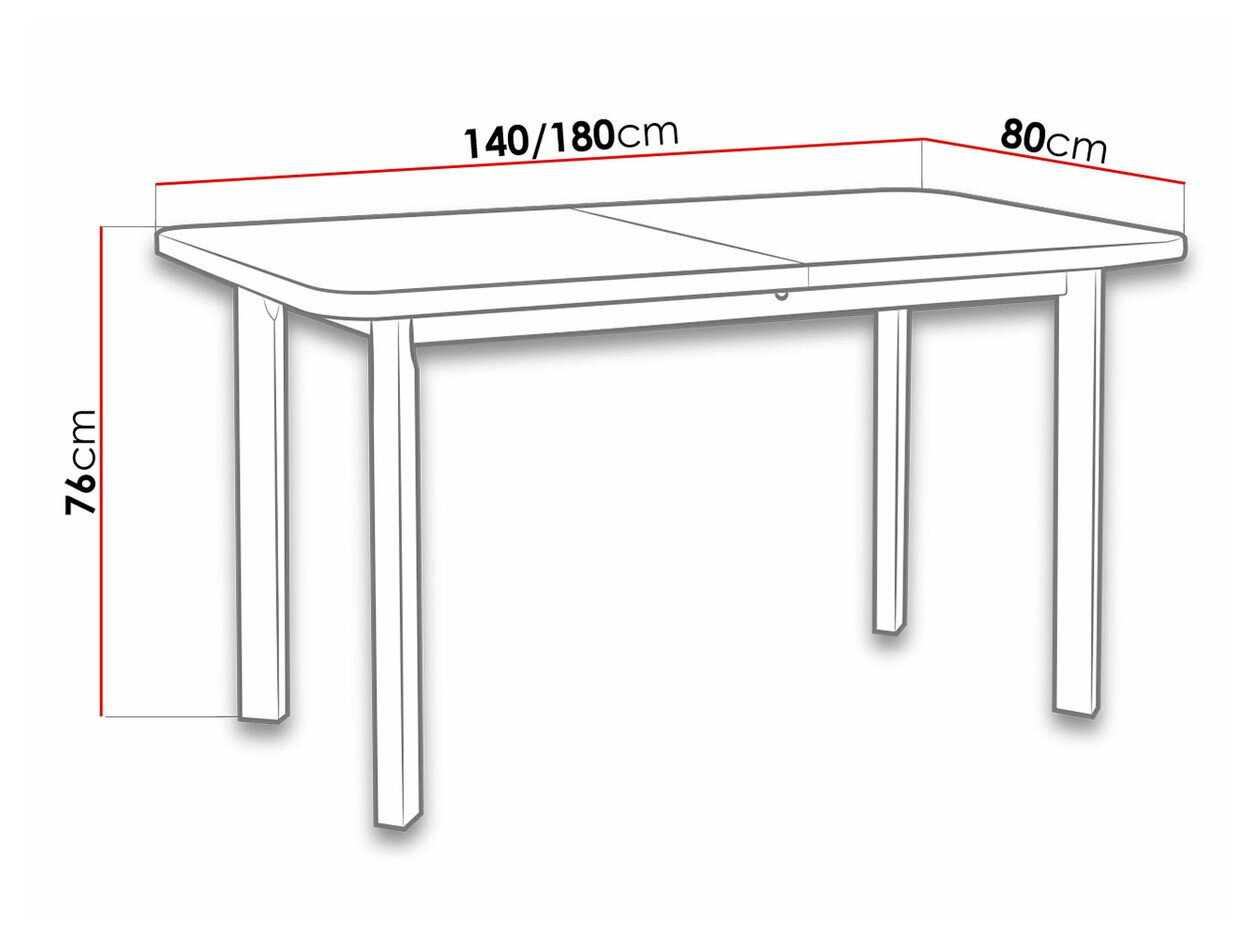 Bord Victorville 133 (Ahorn)