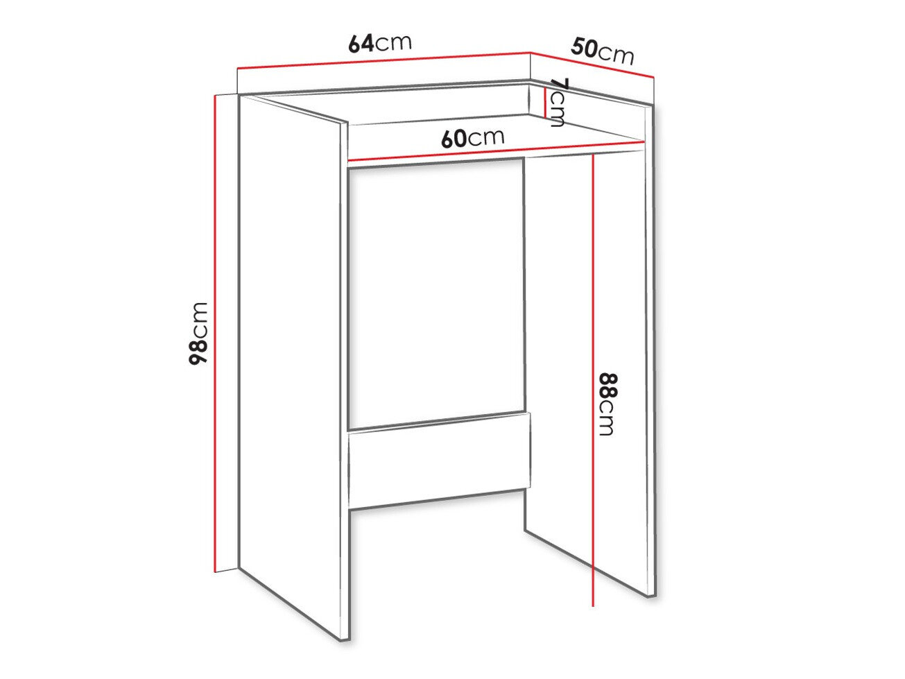 Reol til badeværelse Mandeville 112