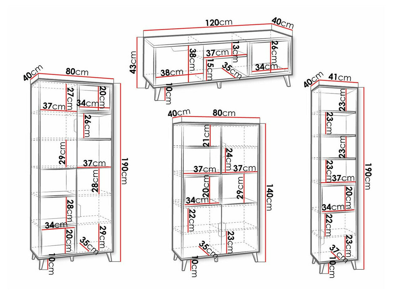 Stuemøbelsæt Domvera 115