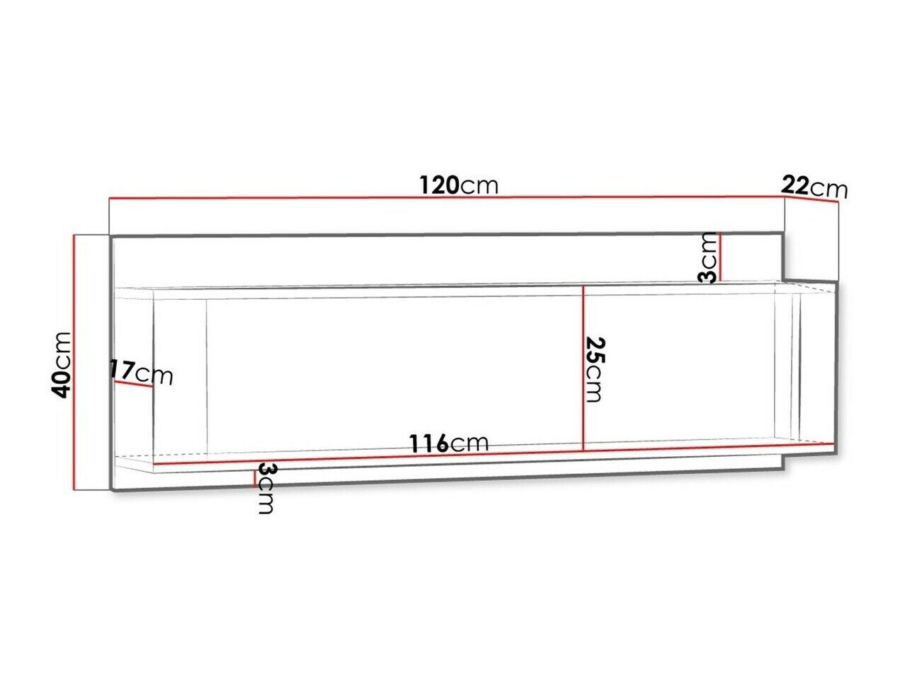 Vægreol Etrmona 111