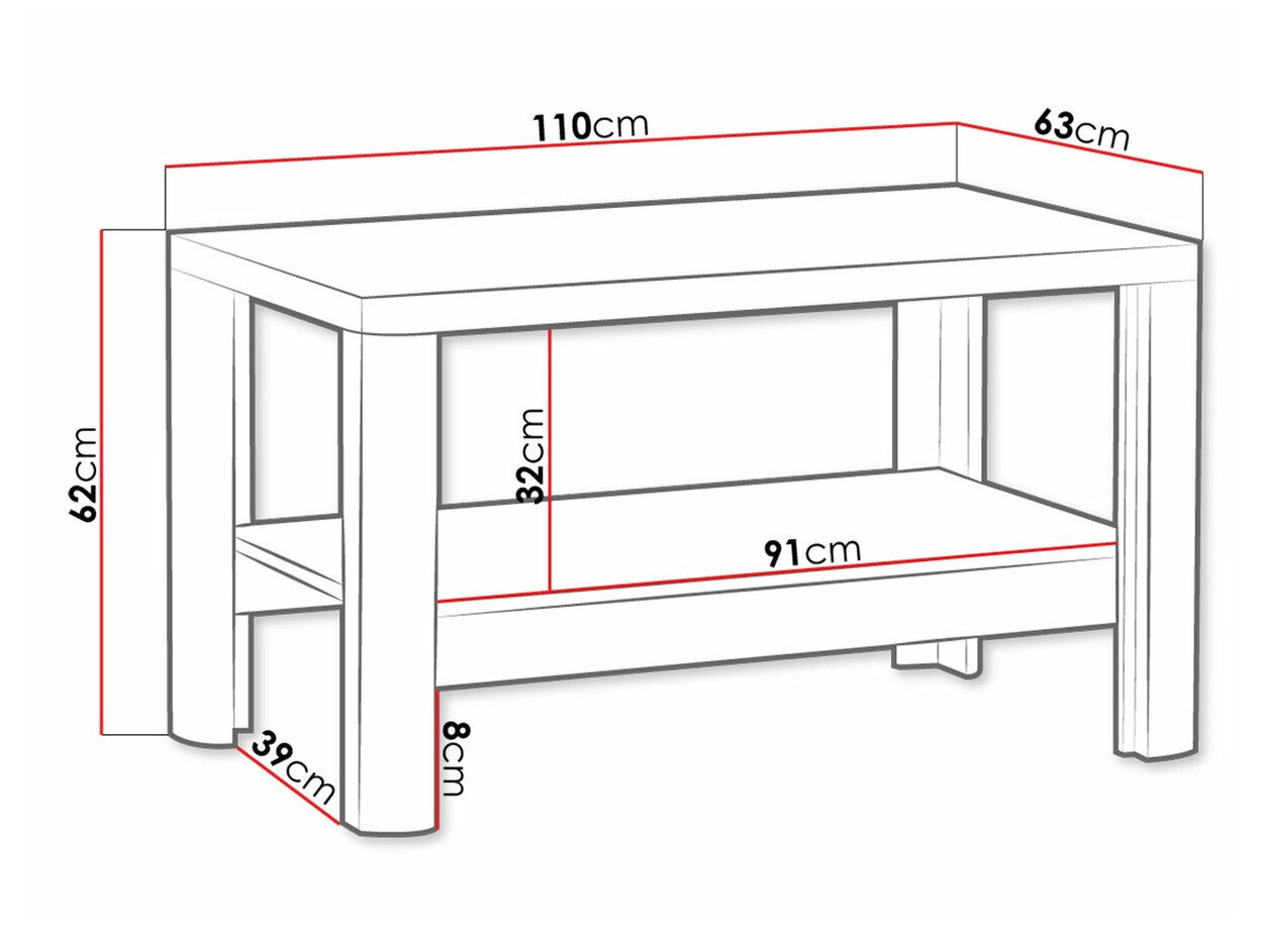 Sofabord Etrmona 112
