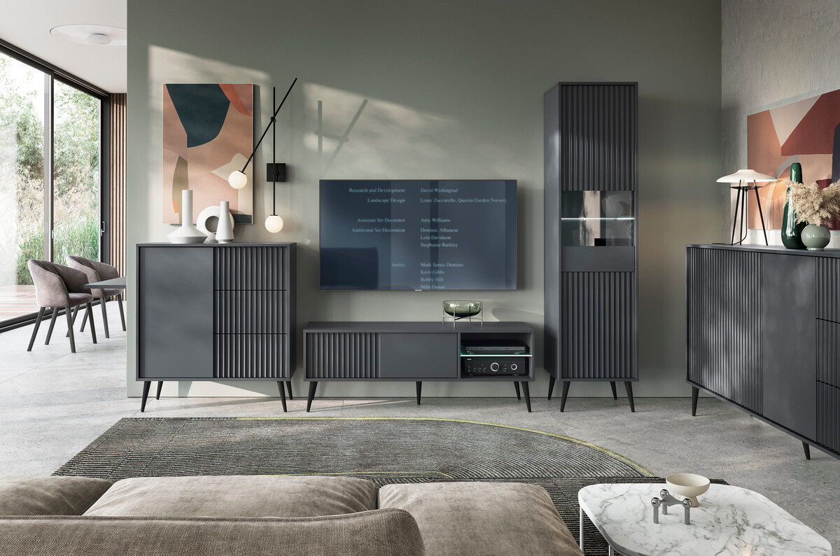TV-bord Cirferi 104 (Antracit)