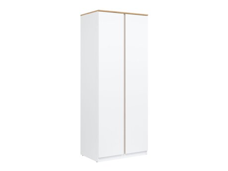 Garderobeskab Catelbi 107 (Hvid + Egetræ)