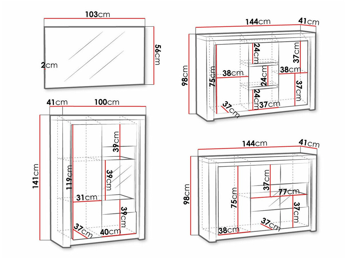 Stuemøbelsæt Etrmona 116