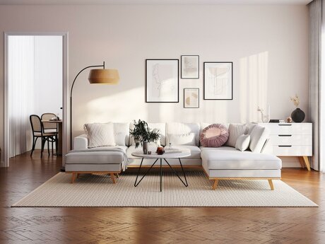 Hjørnesofa Floromo 121 (Melva 02)