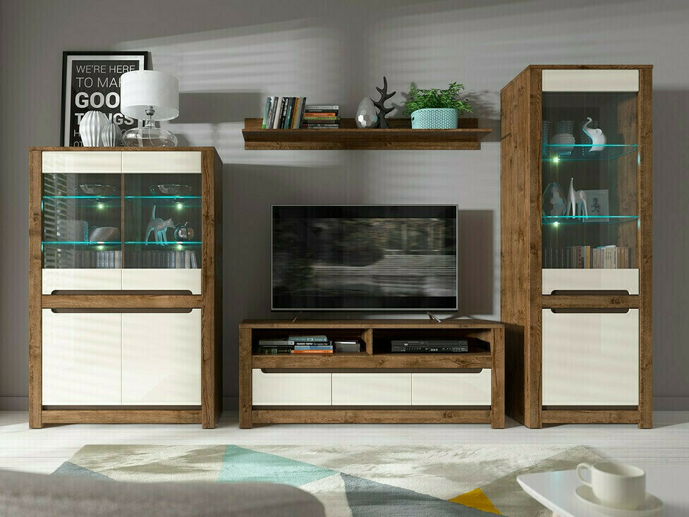 Reol Ophevaru 107 (Glossy cream + April egetræ)