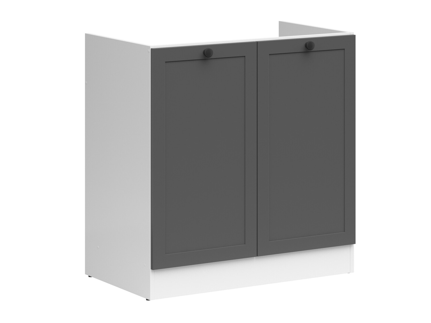 Modulopvaskeskab med låger Classic Grey 115