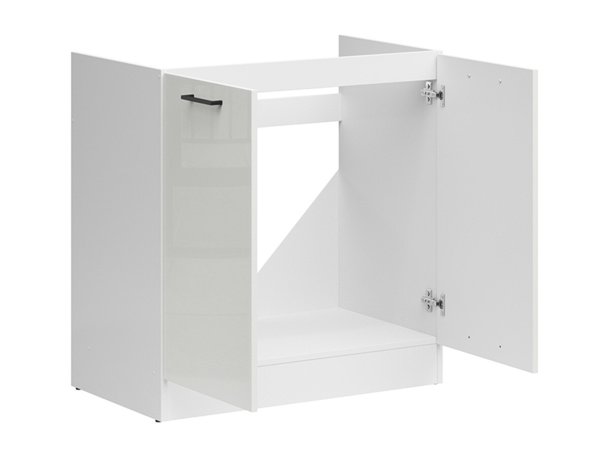 Modulopvaskeskab med låger Line White 114