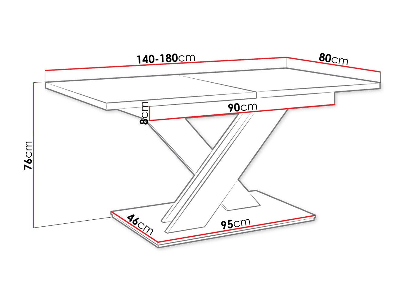 Bord Goodyear 103 (Blank sort)