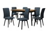 Spisestuesæt Victorville 324 (Sort)