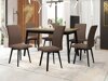 Spisestuesæt Victorville 325 (Sort)