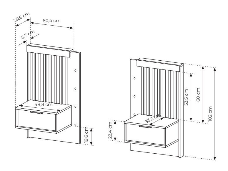 Natbordssæt Lusone 105