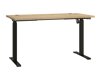 Hæve-sænkebord Tucson 171 (Artisan eg + Mat sort)