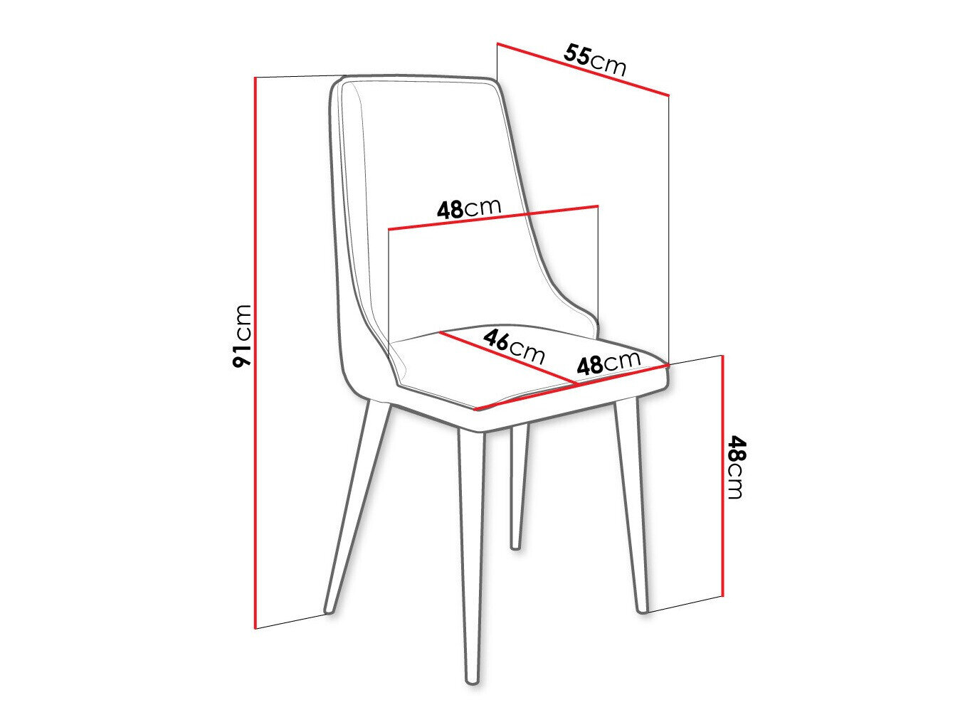 Stol Jackson 106 (Sort + Magic Velvet 2216)