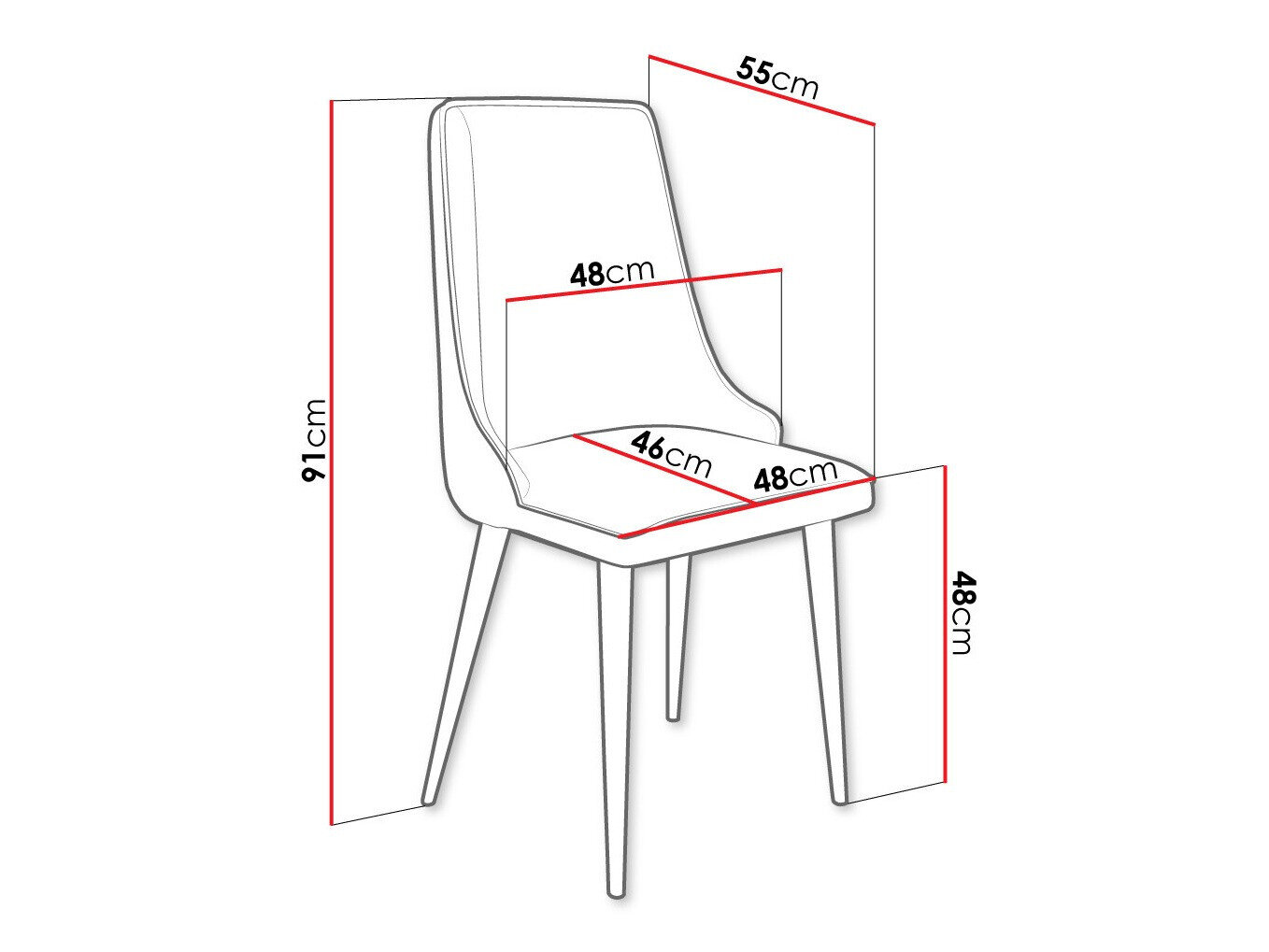 Stol Jackson 106 (Sort + Magic Velvet 2216)