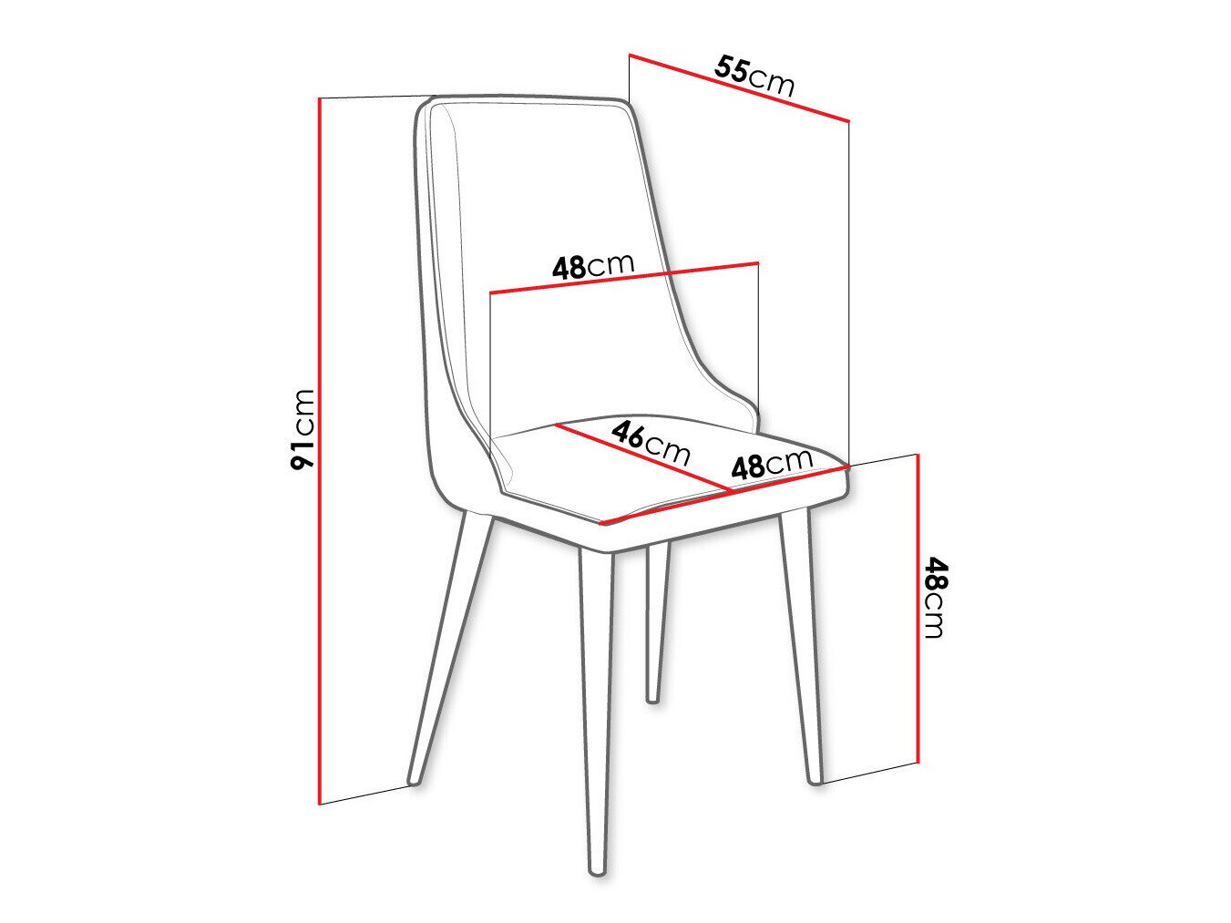 Stol Jackson 106 (Sort + Magic Velvet 2219)